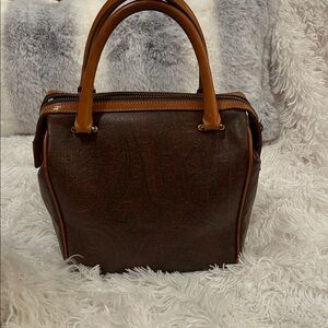 Etro Paisley Boston Bag